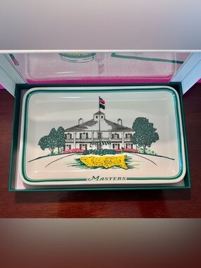 2026 Masters Ceramic Valet Serving Tray Brand Augusta National Clubhouse NEW